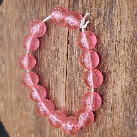 B2827 bubblegum pink moon drop bracelet - Picture 1 of 2